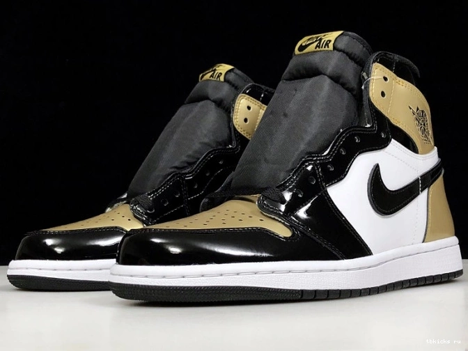 Rep TB Glod 1 High 861428-007 Air Jordan Retro Toe 0816